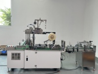Machine d'emballage 3D électrique à servomoteur complet 550 pour l'emballage de thé, cosmétiques et aliments avec cellophane et marquage à chaud
