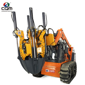 Machine de transplantation d'arbres à moteur diesel pour usage forestier et en pépinière avec grappin hydraulique et moteur intégré - Product Image 5