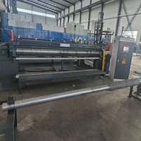 Machine à tresser des gabions horizontaux avec commande PLC, 3 et 5 torsions, fonctionnement facile à une seule touche.