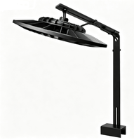 Lampe LED UFO pour aquarium 85-120W, spectre complet, contrôle par application, étanche, pour récifs/plantes et aquarien