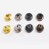 Personnalisé 6mm 8mm Métal Double Cap Rivets Goujons Rivet Rond pour Cuir Artisanat Sac Ceinture Vêtements Chapeau Chaussures Accessoires Bouton Rivet