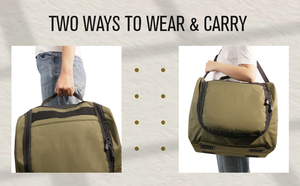Stackable Hat Travel Bag Large <b>Cap</b> <b>Storage</b> Case <b>Baseball</b> Hat Organizer Bag for 20-24 <b>Caps</b> - Product Image 4