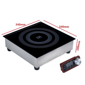 Tốt nhất không gỉ được xây dựng trong cooktops điện mỏng máy vi tính điện 3000W 3KW L lẩu thương mại cảm ứng nồi - Product Image 3