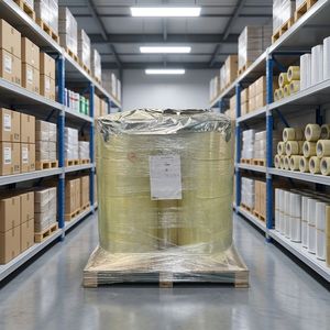 Single Side Glue 80gsm Glassine Release Paper Single Vinyl Self-Adhesive Waterproof <b>Sticker</b> Paper Packaging Labels - Product Image 1