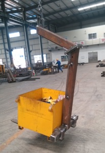 Crochet de grue automatique à profil bas PHD2200 <span class=keywords><strong>2</strong></span>,<span class=keywords><strong>2</strong></span> tonnes avec loquet de sécurité pour chariot élévateur, pièces d'équipement de manutention - Product Image 4