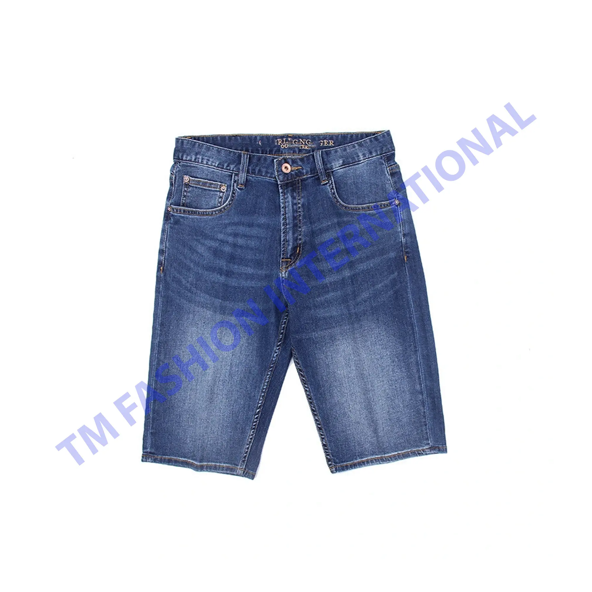 Custom Logo High Quality Export Quality OEM Double Knee Carpenter Shorts Washed Denim Cargo Short Pants For Mens From Bangladesh