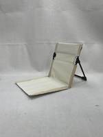 Hangrui ODM/OEM Tapis de plage moderne léger et pliable avec support dorsal et cadre en aluminium, mobilier d'extérieur avec rangement pour repas