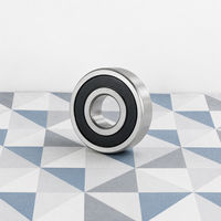 Roulement à billes à gorge profonde 62300 10x35x17mm en acier chromé GCr15, haute charge pour moteurs électriques, boîtes de vitesses automobiles, fournisseur OEM