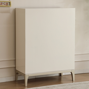 Cajones de moda caliente Mueble de TV alto <span class=keywords><strong>blanco</strong></span> Mueble de esquina de sala de estar de lujo moderno <span class=keywords><strong>Aparador</strong></span> Gabinete de madera maciza - Product Image 6