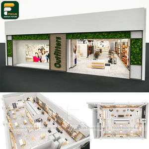 Exhibidores de Ropa de Alta Gama, Mostrador de Ropa, Vitrina de Prendas, Muebles con Vitrina de Vidrio - Product Image 6