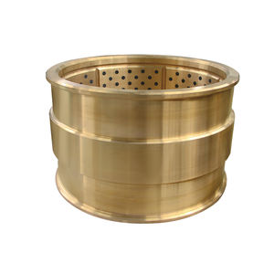 Buje de grafito Cojinete de manguito de bronce fundido de cobre de grafito personalizado - Product Image 3