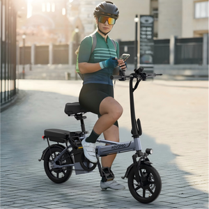 Bicicleta Eléctrica Plegable de 500W con la <span class=keywords><strong>Mejor</strong></span> Relación Calidad-Precio <span class=keywords><strong>para</strong></span> Adultos, Bicicleta Eléctrica <span class=keywords><strong>para</strong></span> Desplazamientos Urbanos con Batería de Litio de 48V, Entrega Local en el Reino Unido - Product Image 2