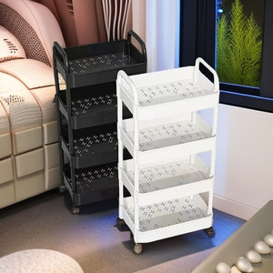 Rouleau de rangement multi-niveaux multifonctionnel pour gagner de la place, cuisine, salle de bain, chambre, coiffure, beauté, outils de rangement pour nail art - Product Image 1