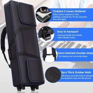 Estuche de Transporte para Teclado con Ruedas Extraíbles, para Piano Eléctrico de 88 Teclas, Personalizado por Fábrica BSCI, para Órgano Electrónico - Product Image 3