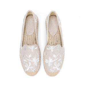 Nicecin 2022 Новый OEM ODM фабрика новейшая джутовая подошва плоская обувь для дам эспадрильи для женщин холщовая обувь резиновая подошва - Product Image 4