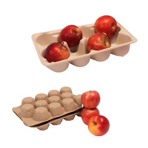 Fruit Tray Packaging Good Quality Brown Paper Customized Service As Your Request <b>Packing</b> in <b>Box</b> Made in Vietnam Factory - Product Image 6