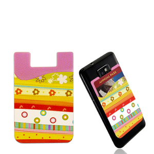 Tarjetero de Silicona para Teléfono, con Logotipo Personalizado, Adhesivo, para Tarjetas de Crédito e Identificación, Regalo Promocional - Product Image 3