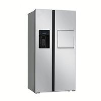 Réfrigérateur Américain No Frost 608 L Côte à Côte Avec Distributeur de Glaçons et d'Eau