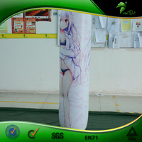Oreiller gonflable en forme de personnage d'anime, impression personnalisée, jouet de dessin animé, Hongyi Sph Inflatables