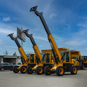 7m 17m 18m tinggi angkat 3.5t 4t pemuat Forklift teleskopik Th735 Telefon - Product Image 3