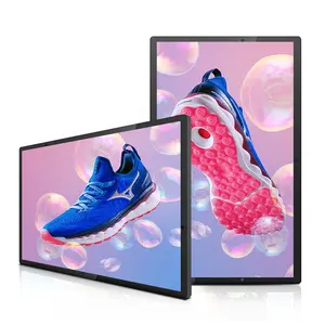 32" 43" 49" 55" 65" 75" Wall Mounted Indoor LCD Touch Screen Interactive Display FHD Monitor Advertising Digital Signage