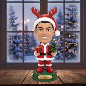 2026 ABD Kupası Özelleştirilmiş 3D Fotoğraf Reçine Bobble Head El Boyaması Futbolcu Figürü Takım Logosu Tabanlı Kişiselleştirilmiş Futbol Sanatı - Product Image 6