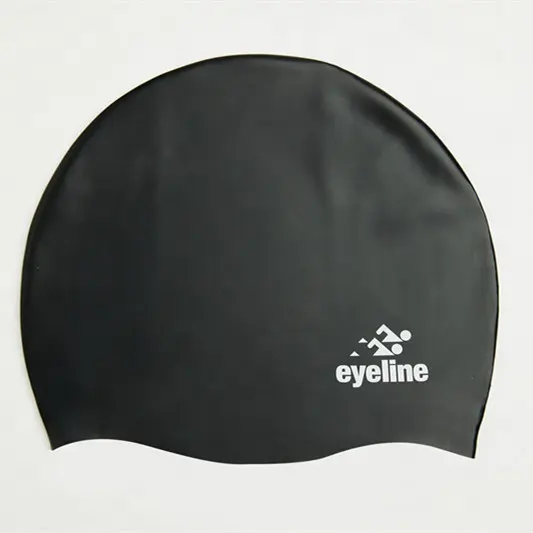 قبعة سباحة قبعة سباحة للبيع بالجملة من المصنع سيليكون للرجال شعار مخصص فريق الكبار بونيه دي باين أون سيليكون إيلين