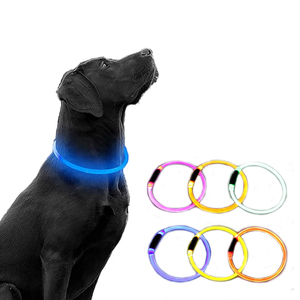 <span class=keywords><strong>Collier</strong></span> LED rechargeable par USB <span class=keywords><strong>pour</strong></span> chien, en TPU, lumineux, clignotant, <span class=keywords><strong>de</strong></span> sécurité, 3 modes, réglable, découpable, multicolore, personnalisable OEM - Product Image 6