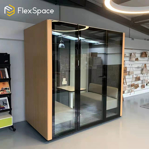 Mobiliario de Oficina Flexspace, Cabinas Privadas Personalizadas y Ensamblables, Portátiles, Removibles, Insonorizadas, Acústicas, para Reuniones, Oficina, Cabina Telefónica - Product Image 4