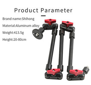 Bras <span class=keywords><strong>articulé</strong></span> en aluminium à friction magique pour moniteur LCD et trépied de caméra à lumière LED - Product Image 6