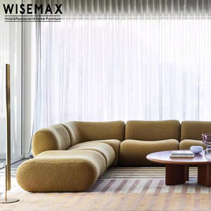 विसीक्स फर्नीचर लाइट लक्जरी आरामदायक सोफे उच्च घनत्व स्पंज कपड़े 3 सीटें अपार्टमेंट लॉबी के लिए उच्च बैकरेस्ट रिक्लियर सोफा - Product Image 4