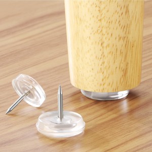 Furniture Leg <b>Protection</b> Pad Transparent Soft Rubber Floor Spike 6x16mm 6x19mm 6x22mm 6x25mm Reduce Noises For Chairs <b>Tables</b> - Product Image 1