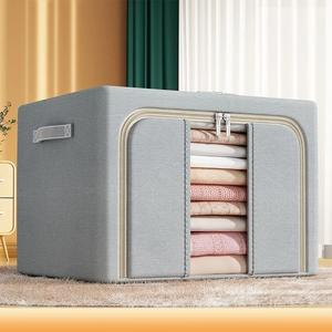 Boîtes de rangement personnalisées pour vêtements Oxford Boîtes de rangement bacs 66L Boîtes de rangement en carton - Product Image 6