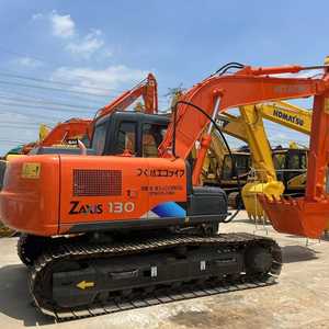Mini-excavatrice sur chenilles d'occasion Hitachi ZAXIS 130 du Japon, mini-pelleuse d'occasion ZX 130 de 13 tonnes à vendre - Product Image 2
