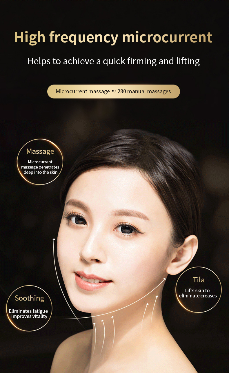 OEM Face Beauty Instrument Radio Frequency Skin Tightening Machine 1100mAh