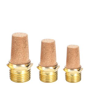 Élément filtrant pneumatique Apocalypse en laiton fritté, silencieux de circuit d'air BSL 01 02 03 04 06 - Product Image 1