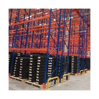 Système de rayonnage sélectif stable et modulaire en acier pour centre de distribution et entrepôt, capacité de 2000 kg, usage intensif
