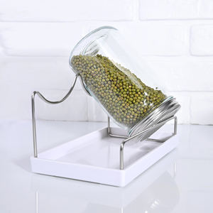 Botella de Vidrio Reciclado Ecológica para Germinación Doméstica - Product Image 4