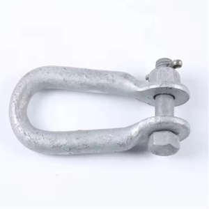 Hot <b>Dip</b> Galvanized U Type Shackle for Overhead Power Line Fittings - Product Image 1