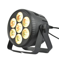 Mini projecteur LED 7*20W RGBW 4-en-1 haute luminosité pour scène, éclairage coloré pour fêtes, concerts, mariages, pleine couleur