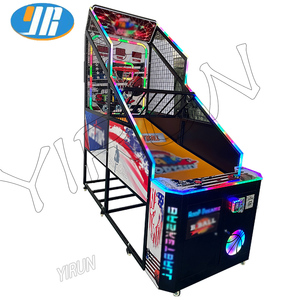 Máquina de Juego de Baloncesto Arcade con Pantalla LCD, Operada con Monedas, Juego de Tiro al Baloncesto y Boxeo para Niños, con Luces LED, para Interiores - Product Image 5