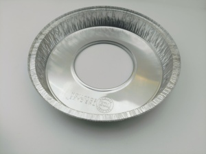 Bandeja Redonda de Aluminio para Horno <span class=keywords><strong>Omnia</strong></span>, Molde para Pan y Pasteles, Molde de Papel de Aluminio para Hornear Pasteles - Product Image 1