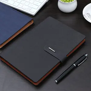 A5 Linen Notebooks Hardcover Leather Binder Notebook Wholesale Diary Notebook