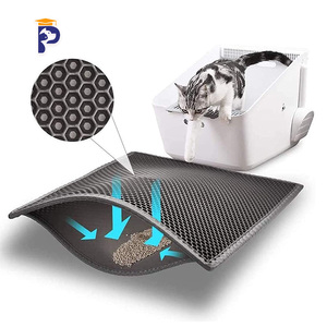 Eva cat litter trapping mat cat litter mat trapper cat litter box mats