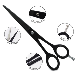 Ciseaux de barbier professionnels de haute qualité, ciseaux de coiffure, lame tranchante pour hommes et femmes - Product Image 3