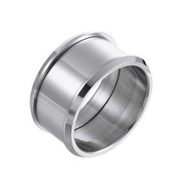 316L Edelstahl Böhmischer dreiteiliger Kombination sring Core Blank Schmuck für Verlobung feier Jubiläum