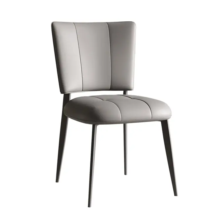 Sıcak satış Nordic yemek sandalyesi, lüks modern restoran otel sandalyeleri, yaratıcılık deri yemek sandalyesi