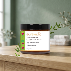 Mascarilla Facial Orgánica Herbal Anti-Imperfecciones y Crema Hidratante en Lámina con Árbol de Té y Neem para Piel Grasa - Product Image 3