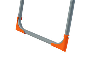 Sgabby Plus Escabeau en acier à 4 marches avec barre de sécurité haute, hauteur de travail de 2,98 m, capacité de 150 kg - Product Image 3