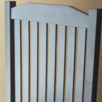 Fauteuil à bascule artisanal en bois de peuplier de qualité supérieure, style rustique, résistant à l'eau, écologique, pour salle à manger, chambre, détente et loisirs